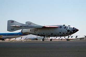 SpaceShipOne First Privately Funded Spaceplane Achieves Spaceflight June 21, 2004