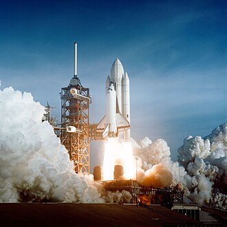 STS-1 Columbia First Space Shuttle Test Flight, April 14, 1981