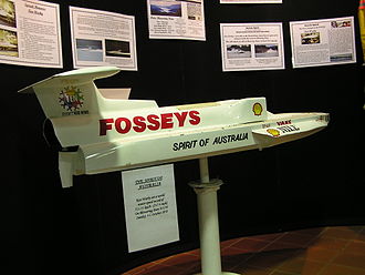 Ken Warby Sets World Water Speed Record at Blowering Dam, October 8, 1978