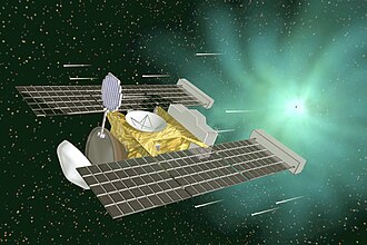 Stardust Flies Past Comet Wild 2, Collects Samples January 2, 2004