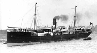 SS Volturno Catches Fire in Mid-Atlantic, October 9, 1913