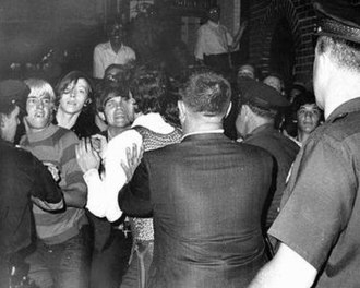 Stonewall Riots Begin, Starting Gay Rights Movement in New York City, June 28, 1969