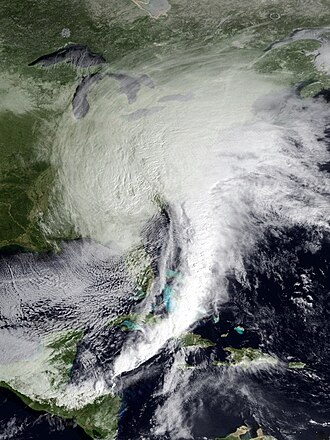 Storm of the Century Hits Eastern United States March 13, 1993