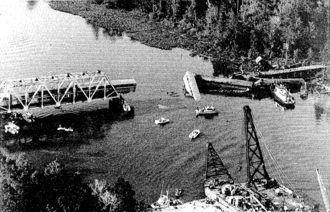 Amtrak Deadliest Train Wreck Near Mobile, Alabama, September 22, 1993