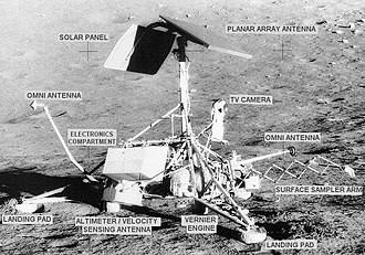 Surveyor 7 Launches from Cape Canaveral on January 7, 1968