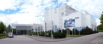 Tampere Hall Inaugurated in Finland, Largest Nordic Congress Center, September 29, 1990