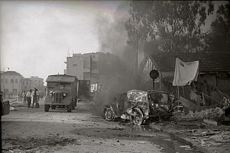 Haifa Captured by Jewish Forces in Arab-Israeli War, April 22, 1948