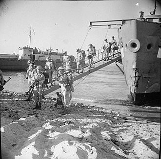 British and Canadian Troops Land in Italy; Armistice Signed September 3, 1943