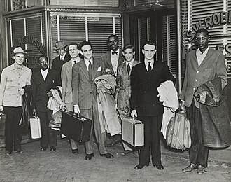 Journey of Reconciliation Begins, First Interracial Freedom Ride, April 9, 1947