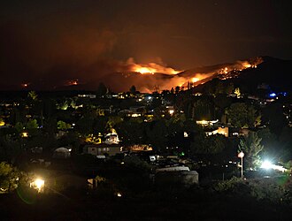 Tiger Fire Ignites Near Black Canyon City, Arizona, June 30, 2021