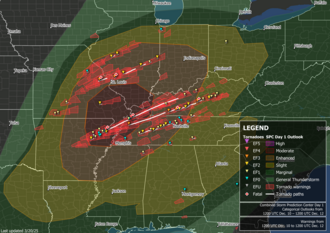 Deadly U.S. Tornado Outbreak Kills 89, Kentucky Worst Hit December 10, 2021