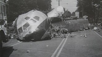 USAir Flight 1016 Crash Near Charlotte Kills 37 July 2, 1994
