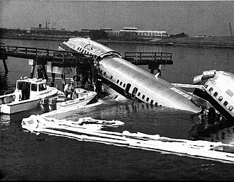 USAir Flight 5050 Crashes in Bowery Bay During Rejected Takeoff, September 20, 1989