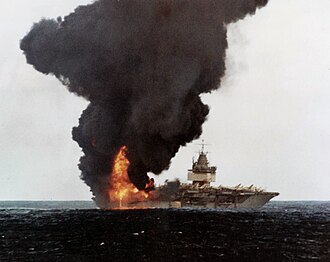 USS Enterprise Fire Kills 28 Near Hawaii, January 14, 1969