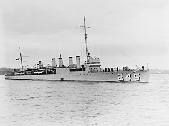USS Reuben James Torpedoed by German U-Boat, First U.S. Navy Loss, October 31, 1941