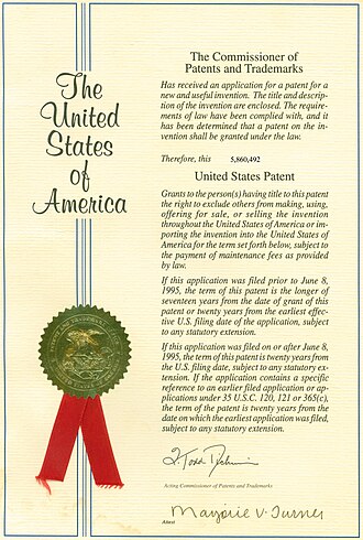 10 Millionth U.S. Patent Issued June 19, 2018