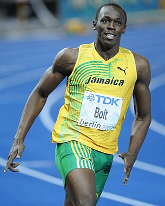 Usain Bolt Breaks 100m World Record in 9.72 Seconds May 31, 2008