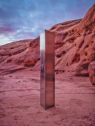Utah Monolith Discovered by State Biologists November 18, 2020