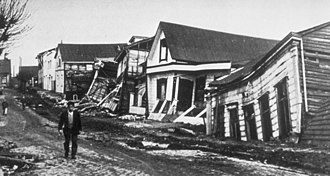 Cordón Caulle Erupts After Valdivia Earthquake, May 24, 1960