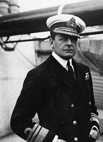 Captain David Beatty Promoted to Rear Admiral, Youngest Royal Navy Admiral, January 1, 1910