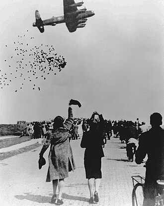 Allied Food Airdrops Begin Over German-Occupied Netherlands, April 29, 1945