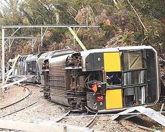 Waterfall Rail Accident Near New South Wales, Australia – January 31, 2003