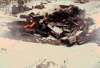 Weyauwega Train Derailment Forces 2,300 Evacuations March 4, 1996