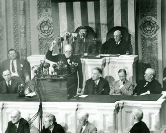 Winston Churchill’s Second Wartime Address to U.S. Congress, May 19, 1943