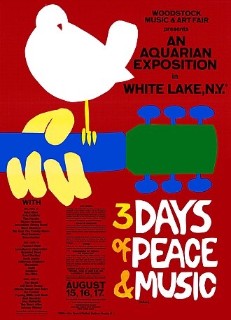 Woodstock Music & Art Fair Opens in Bethel, New York – August 15, 1969