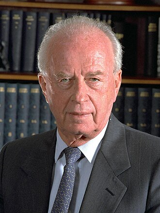 Rabin and Arafat Sign West Bank-Gaza Interim Agreement, September 28, 1995