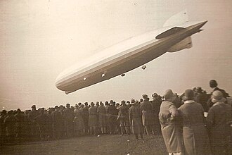 Graf Zeppelin Begins Round-the-World Flight, August 8, 1929