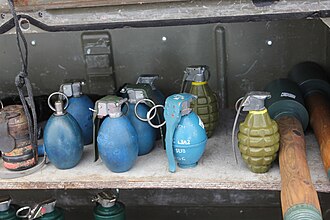 Hand Grenade Thrown at George W. Bush in Tbilisi, May 10, 2005
