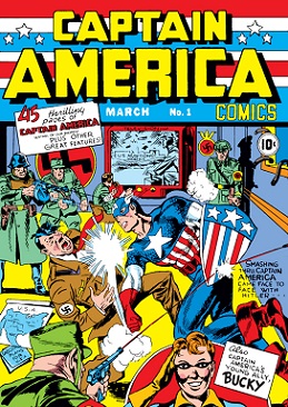 Captain America Comics #1 First Appearance Published, December 20, 1940
