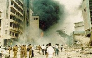 Sri Lanka Central Bank Truck Bombing Kills 86, Injures 1,400 January 31, 1996