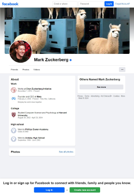 Facebook Founded by Mark Zuckerberg and Eduardo Saverin February 4, 2004