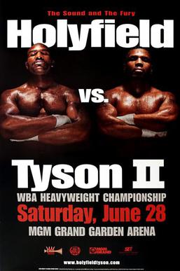 Holyfield vs. Tyson II: Tyson Disqualified for Ear Bite, June 28, 1997