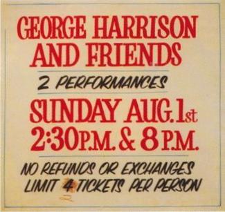Concert for Bangladesh: George Harrison’s Madison Square Garden Benefit, August 1, 1971