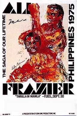 Muhammad Ali Defeats Joe Frazier in Manila Boxing Match, October 1, 1975