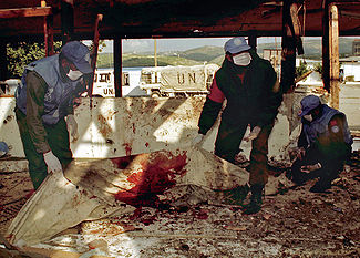 Israeli Military Qana Massacre Kills 106 Lebanese Civilians – April 18, 1996